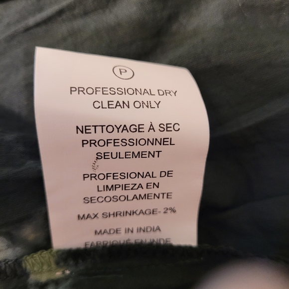 Anthropologie Green Tie-Dye Maxi Dress - Picture 9 of 9